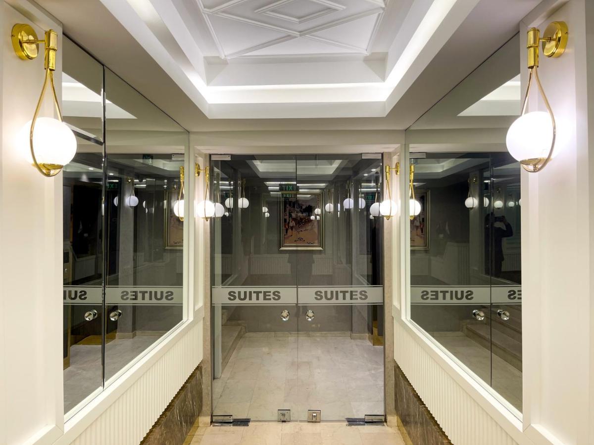 Bursa Suites Apart Otel Exterior foto The entrance to the suites